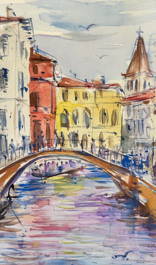 Impressions of Dorsoduro, Venice by Altin Furxhi