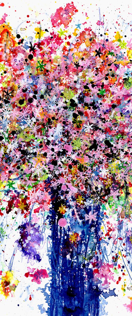 Day Eighty-eight "Burst of Blooms" by Kume Bryant