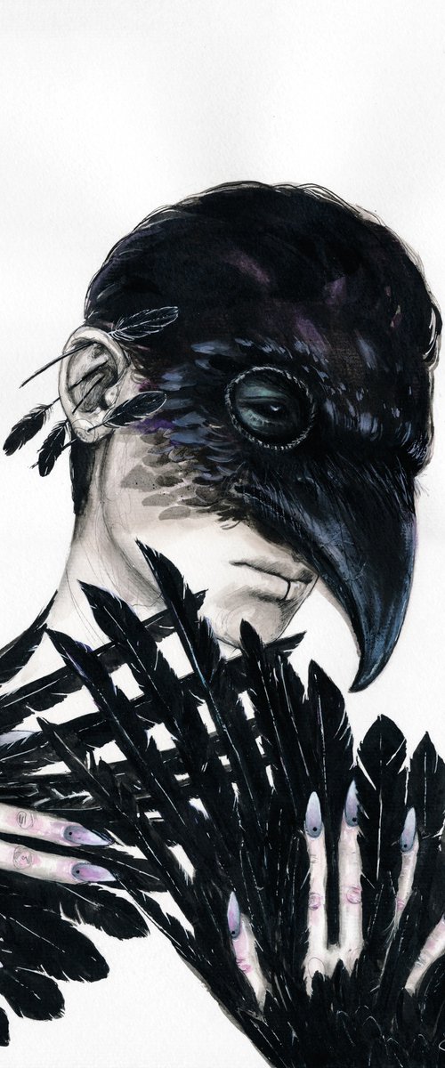 The Crow by Doriana Popa