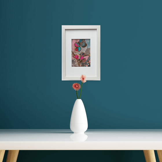 FLOWERS STILL LIFE 8. (framed)