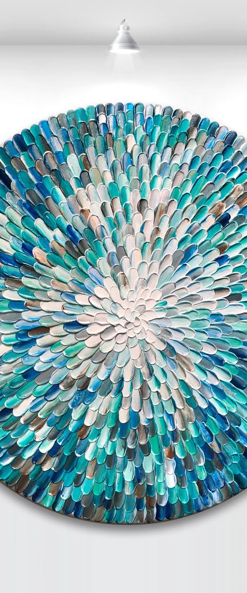 'Orbis lucid II' - 30x30” by Tatiana Georgieva