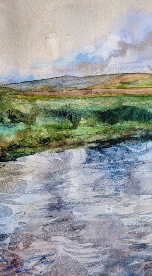 Dazzling lake of Glenveagh by Richard Freer
