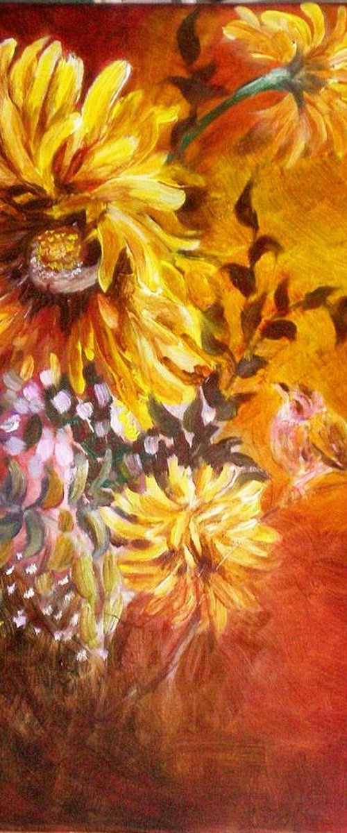 Sunflowers by Elena Sokolova