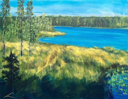 Pastor's lake 7 by Elena Sokolova