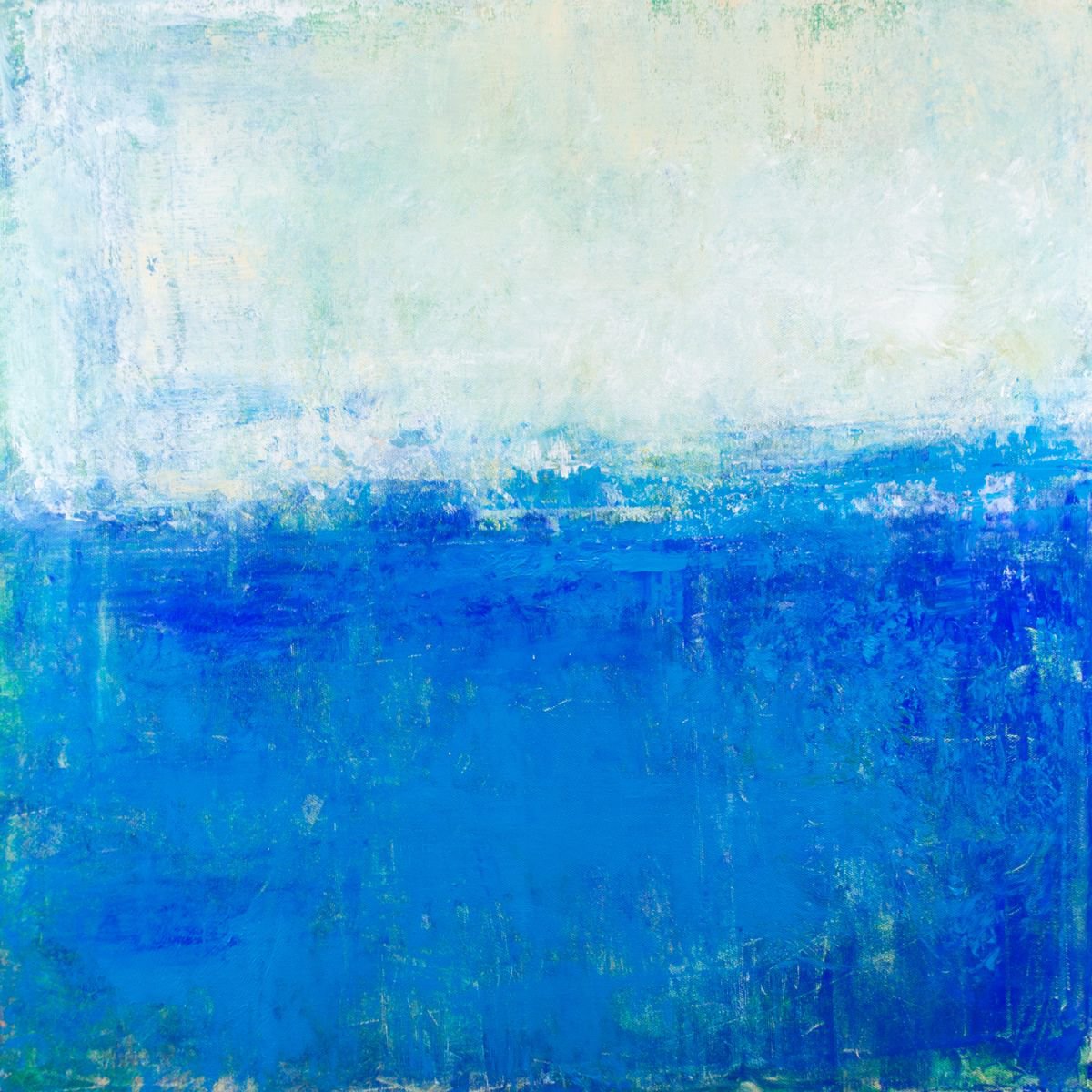 Ocean Blues Acrylic painting by Don Bishop | Artfinder