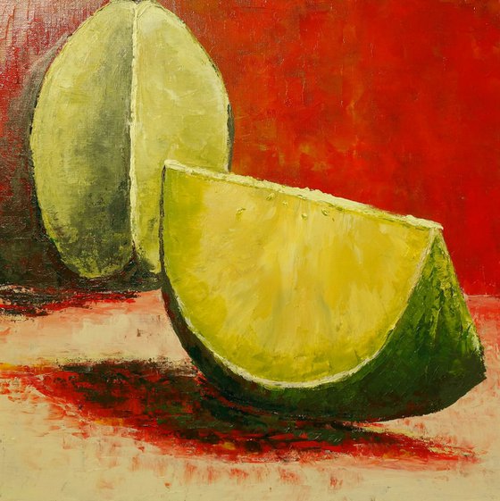 Slices of one Limette