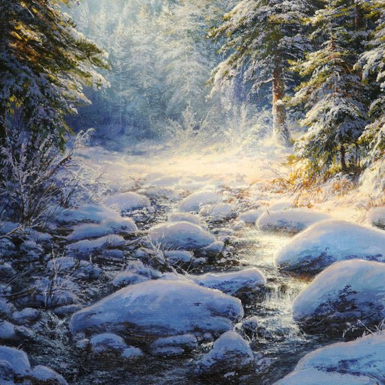 Whisper of a winter Stream