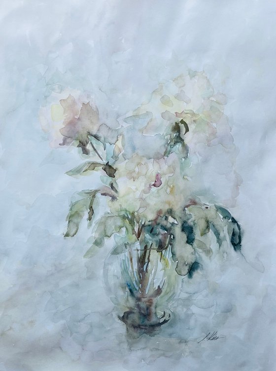 Peonies 50x65 cm 2025