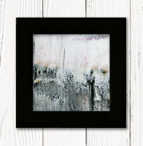 Quietude of Silence 3 - Framed Abstract Painting by Kathy Morton Stanion by Kathy Morton Stanion