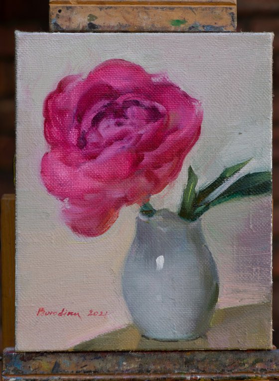 Pion flower