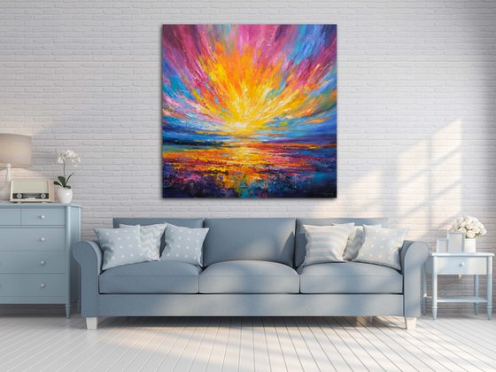 Seascape Sunset Symphony