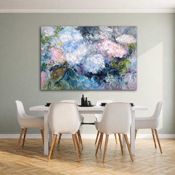 Hydrangeas in a Dream Garden