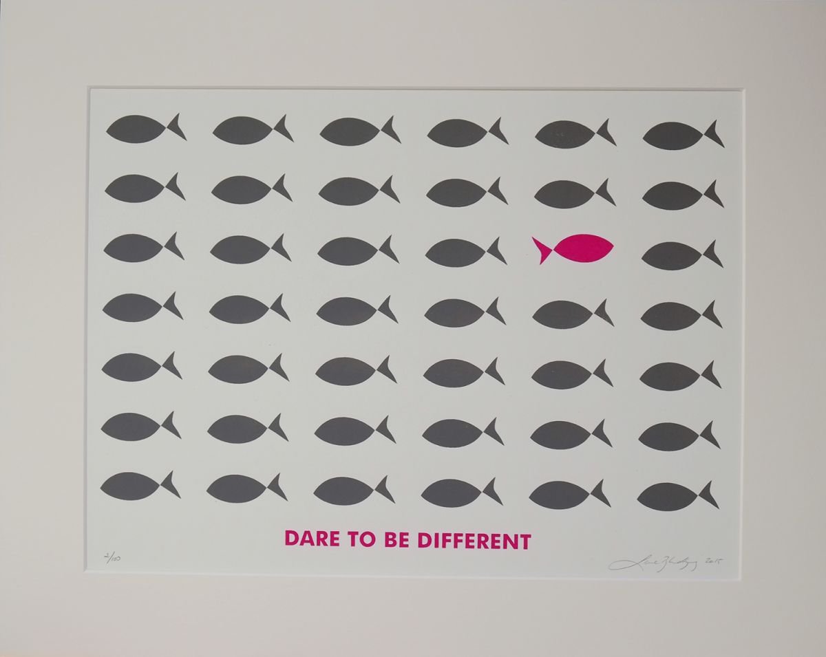 Dare to be different by Lene Bladbjerg
