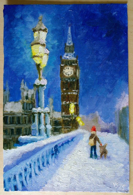 London, Winter, Big Ben