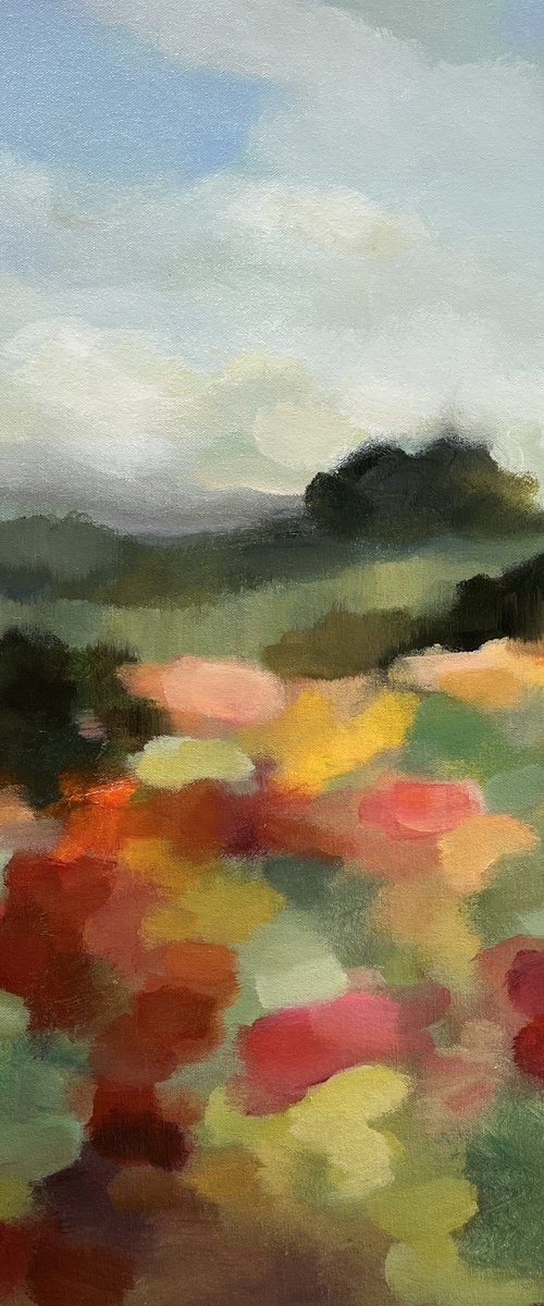 Summer Blooming Fields by Silvia  Vassileva