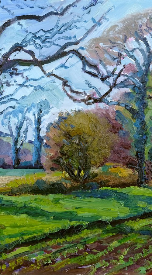 Autumn Fields, Hovingham by Jeff Parker