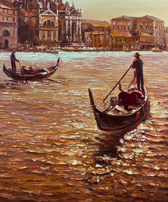 "Venice" 2023, 70x50 cm