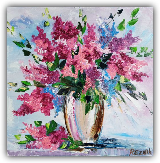 Lilac flowers 40*40