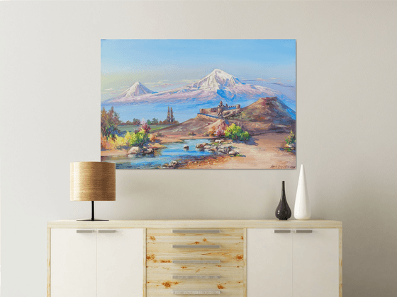 Spring Light at Khor Virap