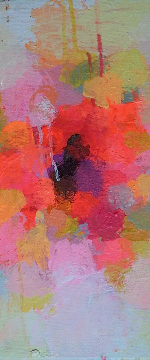 Abstract Flower Portrait II by Sandy Dooley
