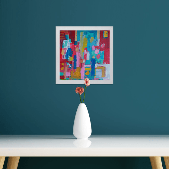 Interior with a Blue Vase