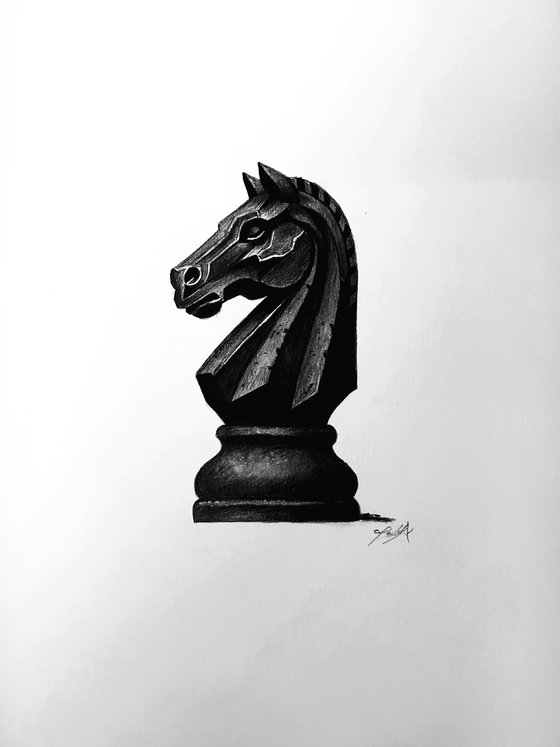 Horse chess piece