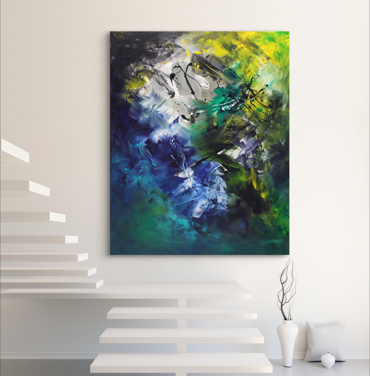  Chasing The Sunshine By Paresh Nrshinga Frsa, 44 X 55, Artwork For Sale On Artfinder