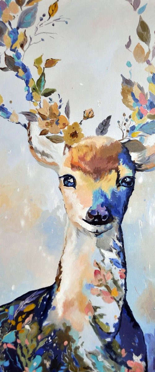 My fairytale deer 2 by Elvira Sultanova