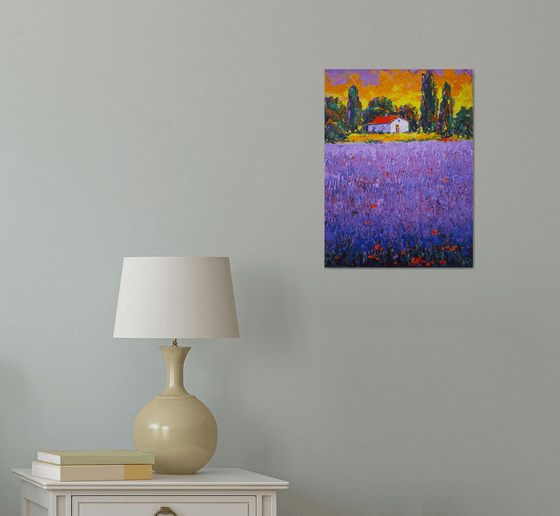 Lavender evening