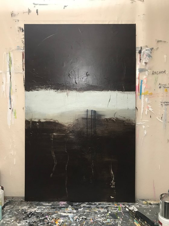 Memory's Breath Minimalist Painting