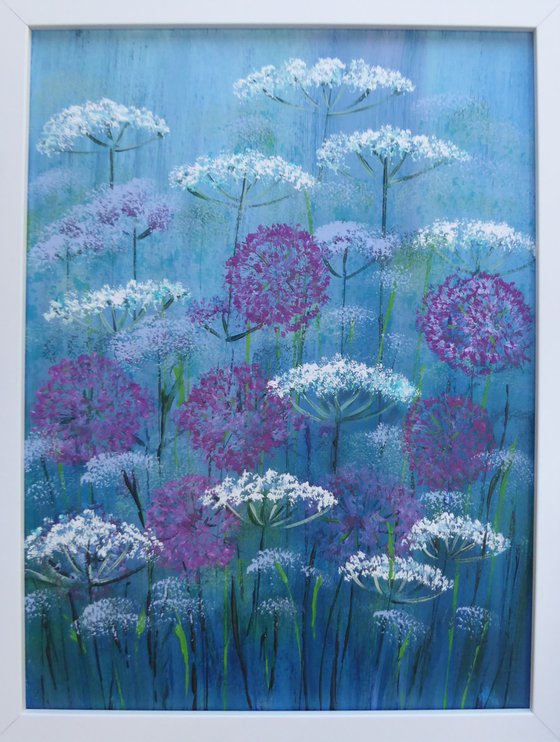Alliums and Cow Parsley