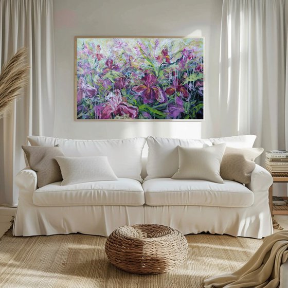Whispers of Flowers. Floral landscape