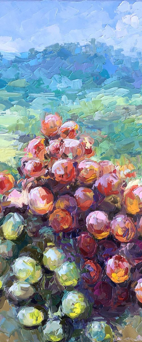 "Bunches of grapes" by OXYPOINT