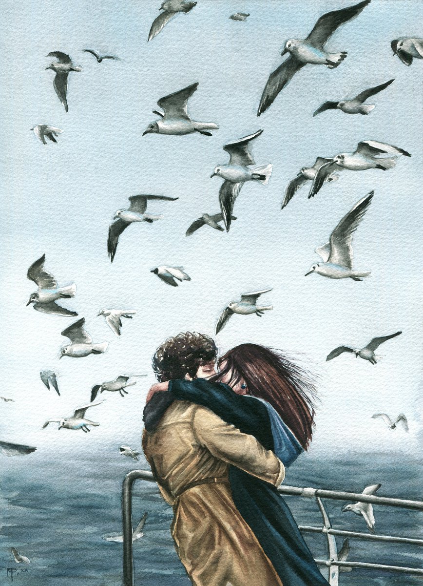 Love and the seagulls by Maria Pesotskaya