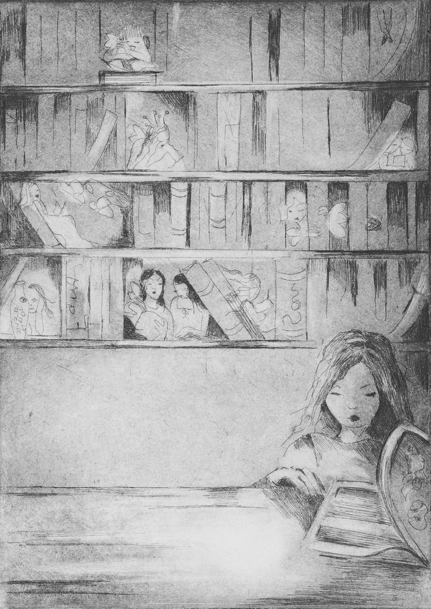 Fairy Library by Rebecca Denton