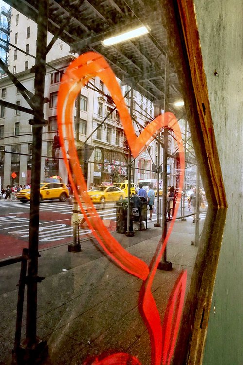 Heart NYC  (LIMITED EDITION 1/20) 8" X 12" by Laura Fitzpatrick