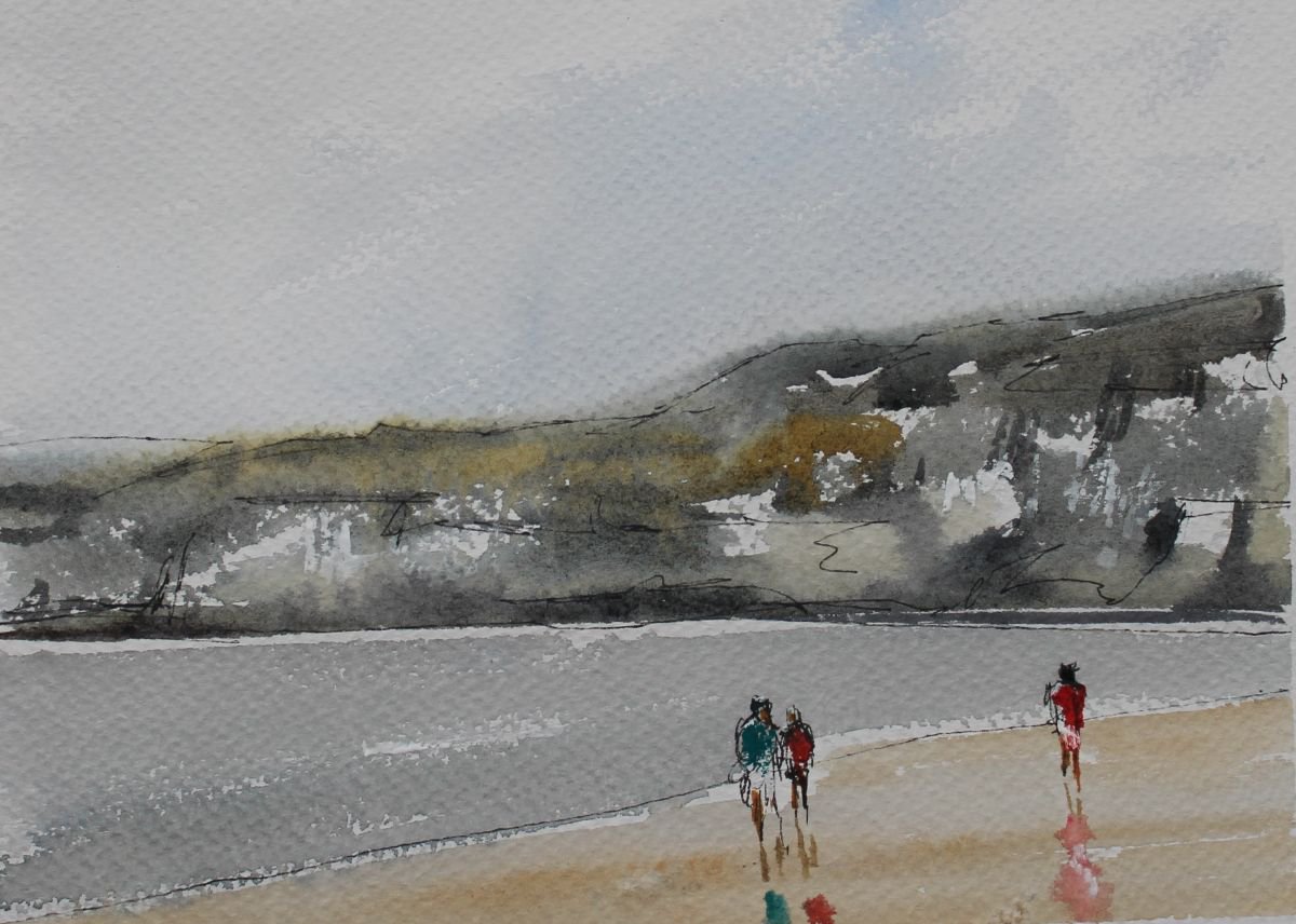 On White Rocks Beach by John Halliday