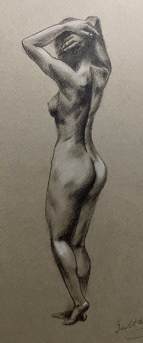 Female figure 2 by Elvira Sultanova