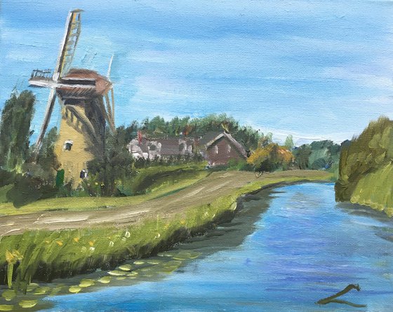 Windmill in Maasland