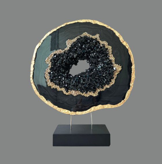 Black Gold geode.