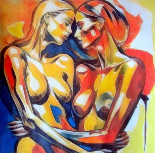 "Woman Loving A Woman" by Helena Wierzbicki