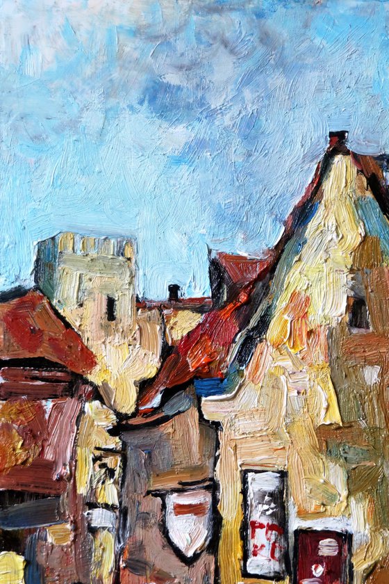 "On a Street in Beynac-et-Cazenac"