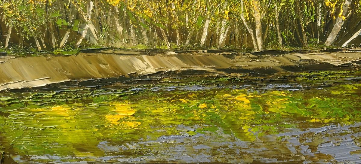 Autumn River, Ukraine by Katerina Kovalova