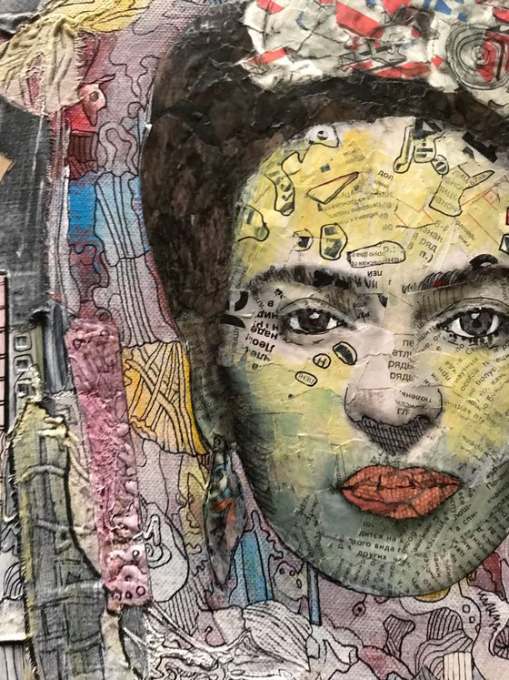 Frida Kahlo for pop art