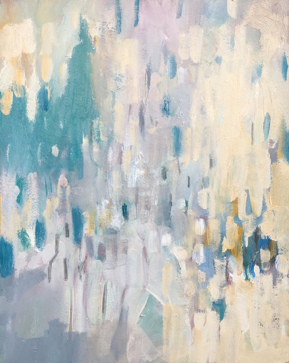 Impressionistic Landscape Oil Painting By Guy Pickford, 12 X 15, Resensitisation, Original Artwork