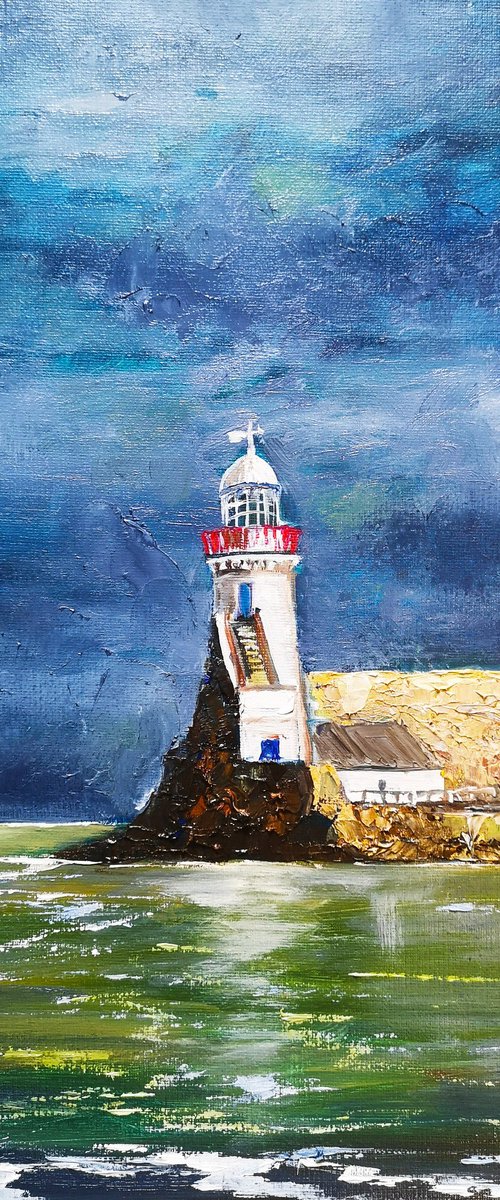 Balbriggan lighthouse by Tatajana Obuhova