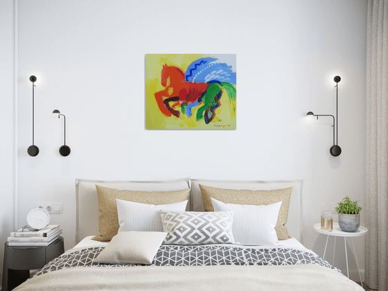Pegasus for Vincent (van Gogh)