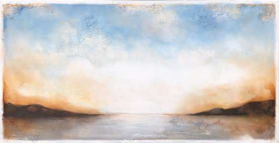 calming coastlines (140 x 70 cm) Dee Brown