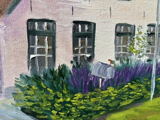 Dalen Thatch House Painting