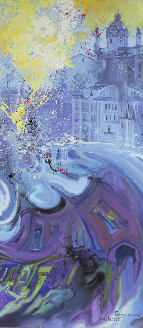 Memories of Andrew's descent by Anastasiia Grygorieva